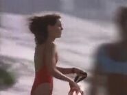 Baywatch - October 4, 1992 - 256 - Stephanie Holden (Alexandra Paul) In Her Red Lifeguard Bathing Suit