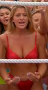 Marliece making an appearance as a background Beach girl in the episode Beach Blast