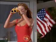 Baywatch - November 22, 1997 - 638 - Lani McKenzie (Carmen Electra) In Her Red Lifeguard Bathing Suit