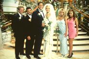 Donna attending Mitch and Neely's wedding in the episode White Thunder at Glacier Bay, Part II