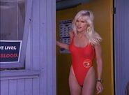 Baywatch - February 3, 1996 - 345 - Neely Capshaw (Gena Lee Nolin) In Her Red Lifeguard Bathing Suit