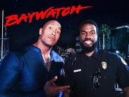 Dwayne Johnson and Yahya Abdul-Mateen II onset