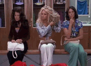 C.J., Caroline and Stephanie in an episode based on Charlie's Angels