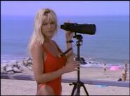 Baywatch - October 28, 1995 - 300 - Neely Capshaw (Gena Lee Nolin) In Her Red Lifeguard Bathing Suit