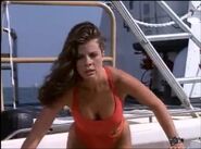 Baywatch - October 28, 1995 - 650 - Caroline Holden (Yasmine Bleeth) In Her Red Lifeguard Bathing Suit