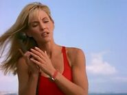 Baywatch - September 26, 1998 - 560 - Neely Capshaw (Jennifer Lynn Campbell) In Her Red Lifeguard Bathing Suit