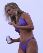 Kelly as a Beach Girl in the Baywatch episode War of Nerves