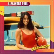 Stephanie Baywatch Remastered Poster