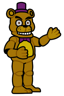 Canon fredbear. (Credit for the original image in the comments.) :  r/fivenightsatfreddys