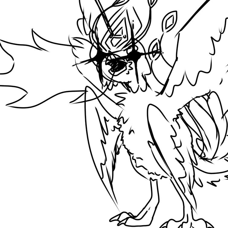 decidueye coloring pages