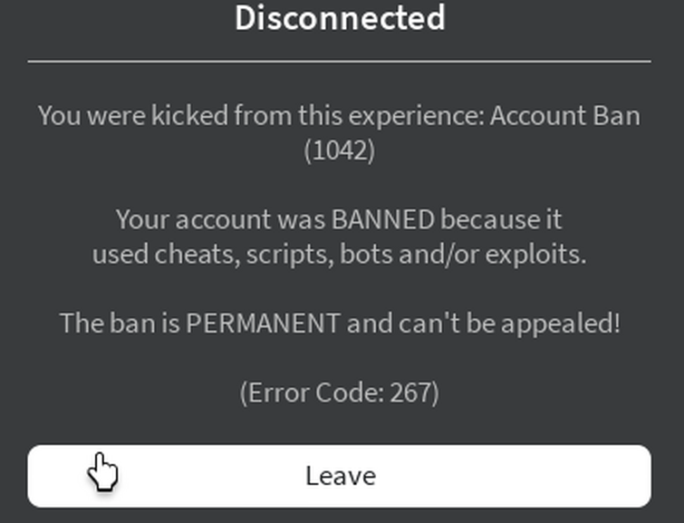 I turned u/afuckingcamel's protecterate id into a roblox ban : r