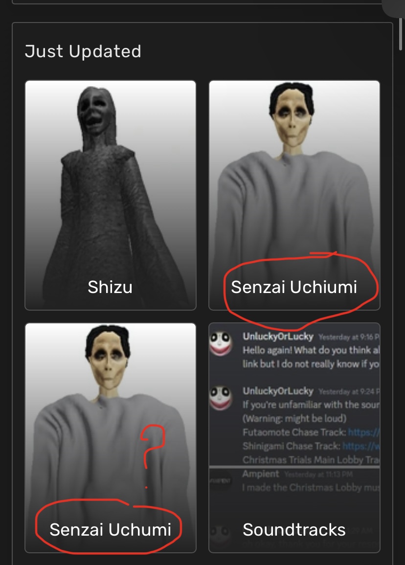 Senzai Uchiumi, The Mimic Wiki