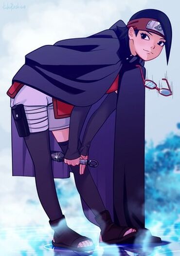 Sarada's Timeskip Design Revealed (Sasuke's Akatsuki Cloak?)