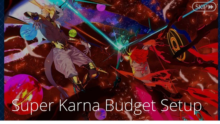 [FGO NA] LB4 Grand Battle God Arjuna - Super Karna budget setup.