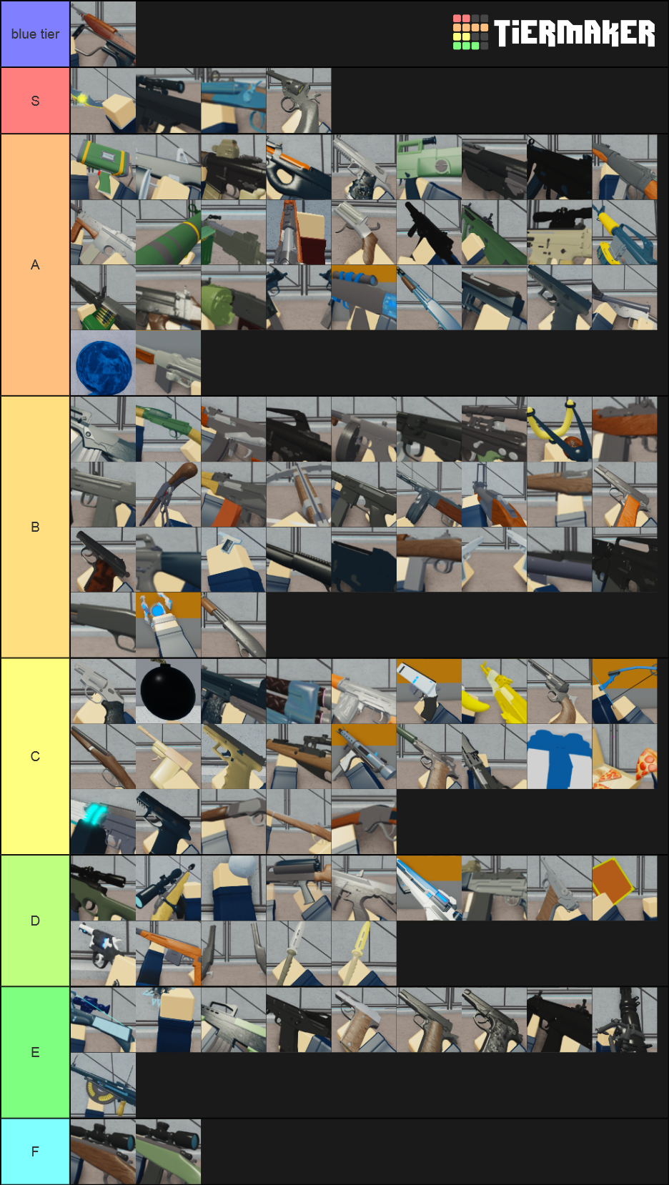 Weapons Tier List Lel Includes 6 New Roaring 20s Weps Fandom