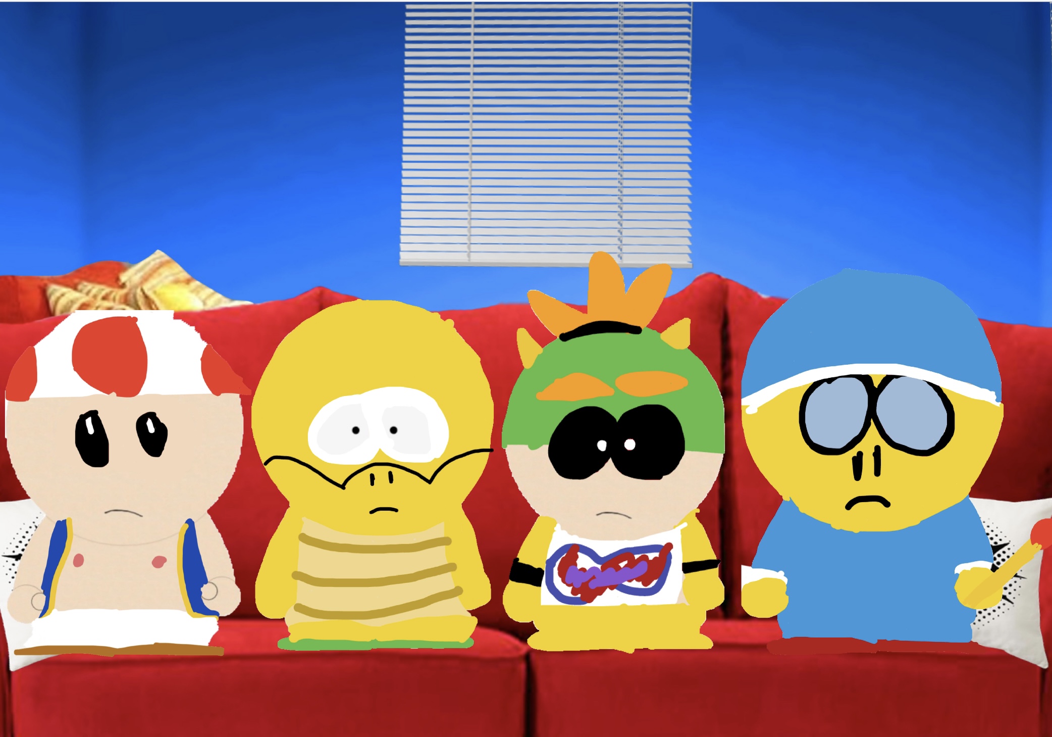 I made the main four characters on my channel in South Park style | Fandom