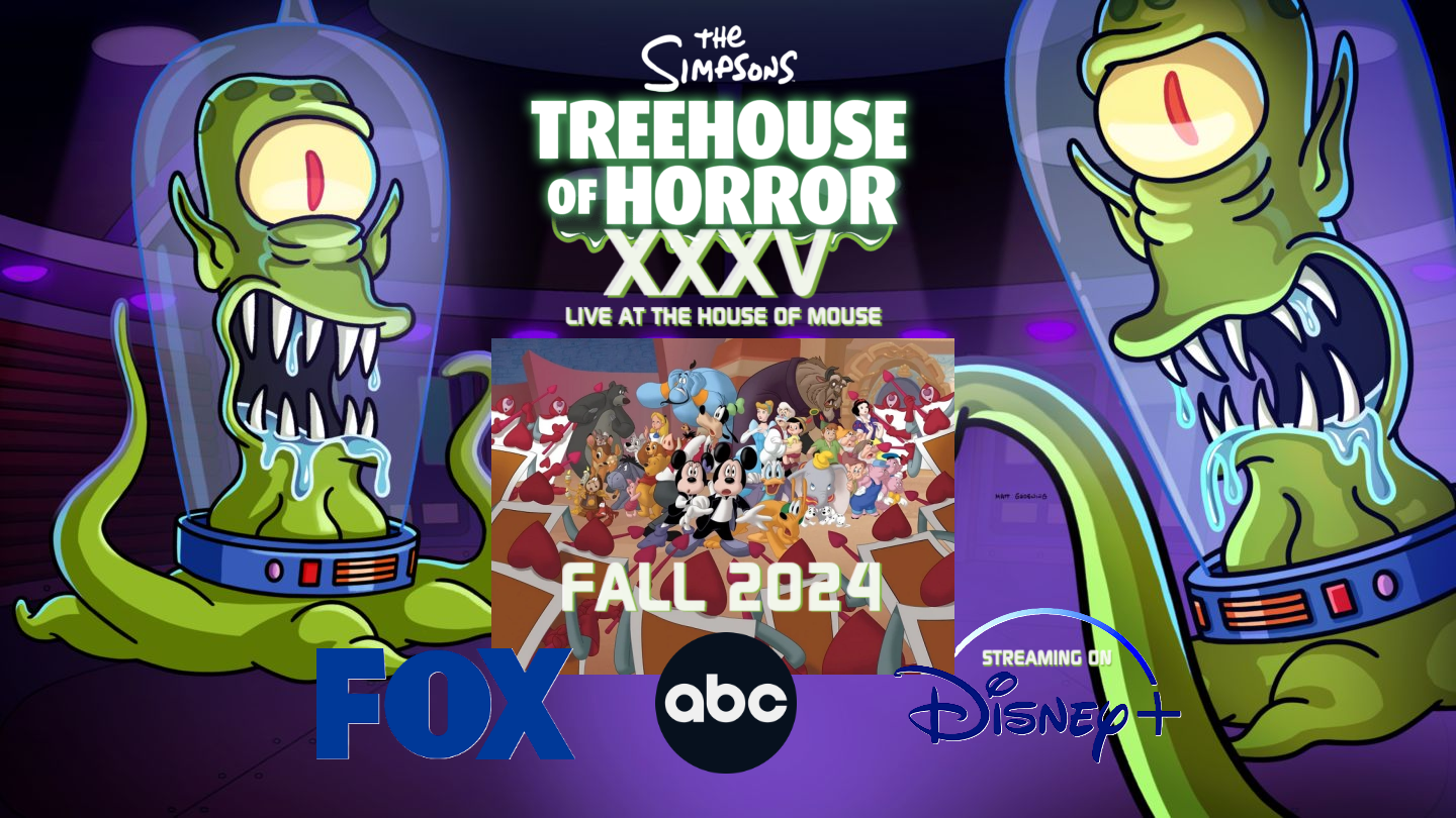 Treehouse of Horror XXXV Live at the House of Mouse Teaser Poster Fandom
