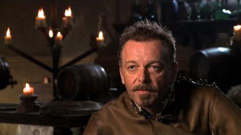 Hugo Speer unwraps Captain Treville - The Musketeers - BBC One