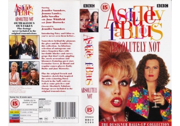 Absolutely Fabulous - Absolutely Not | BBC Video (UK) Wiki | Fandom