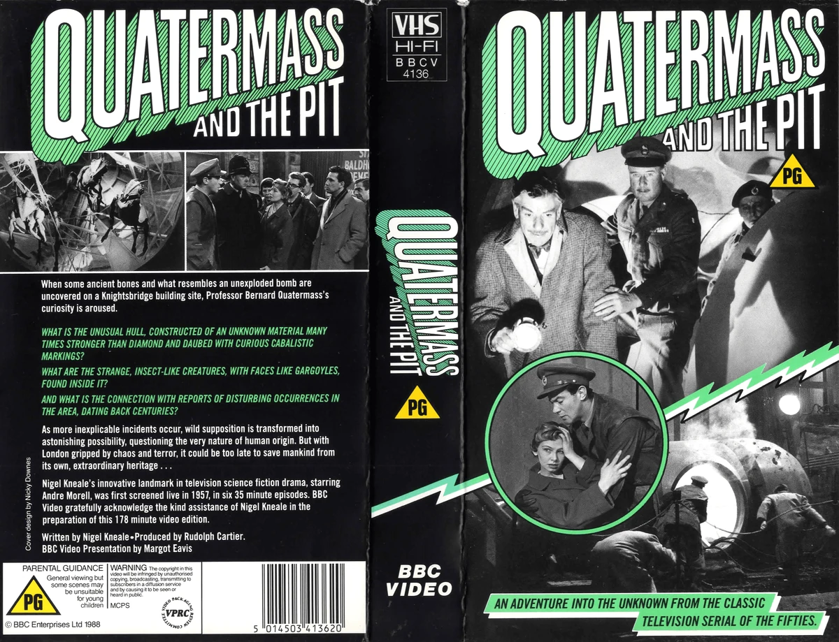 Quatermass and the Pit BBC Video (UK) Wiki Fandom