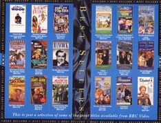 BBC Best Sellers Inlay Promo 1995 (w/blue background) | BBC Video (UK ...