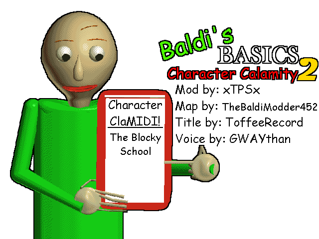 Baldi's basics Universe character by Copybasics_official