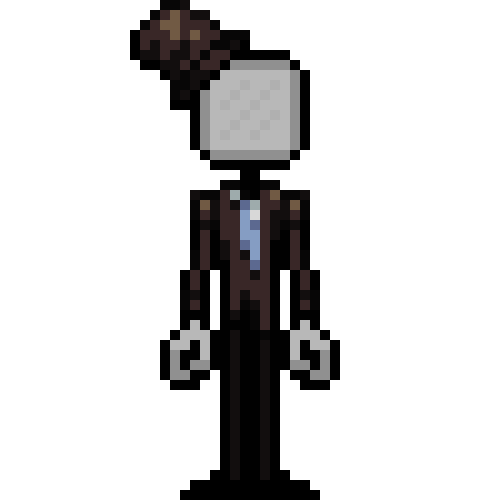 Pixilart - roblox slender by pixel-guy-man