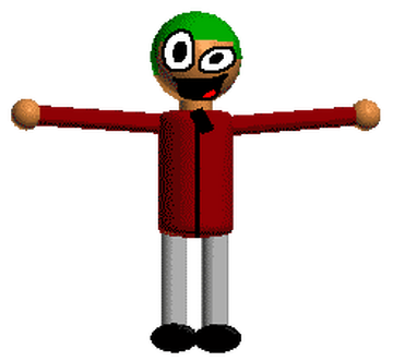 Baldi's Basics, but something is wrong here. (DEMO 2) 