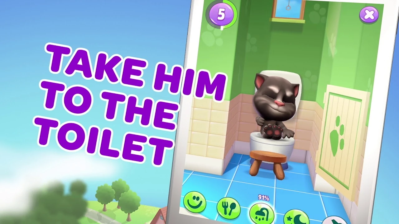 My Talking Tom 2 trailer before My Talking Tom 2 was softlaunched