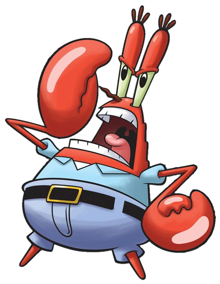 Краб из спанч боба картинки