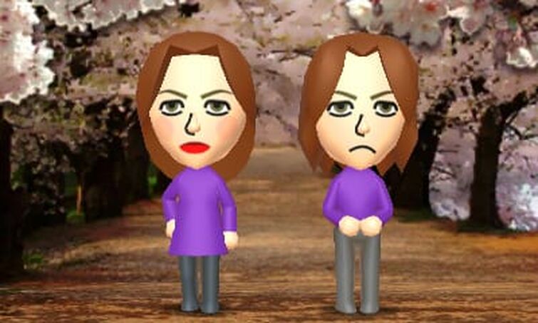 Sarah (Wii Sports CPU Mii)- 2006-2011 vs 2019 by John-Sulu