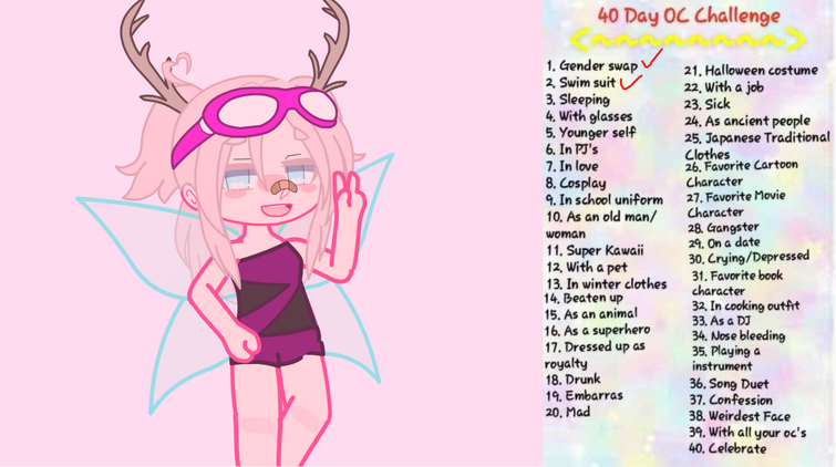 40 Day OC Challenge! Part 5