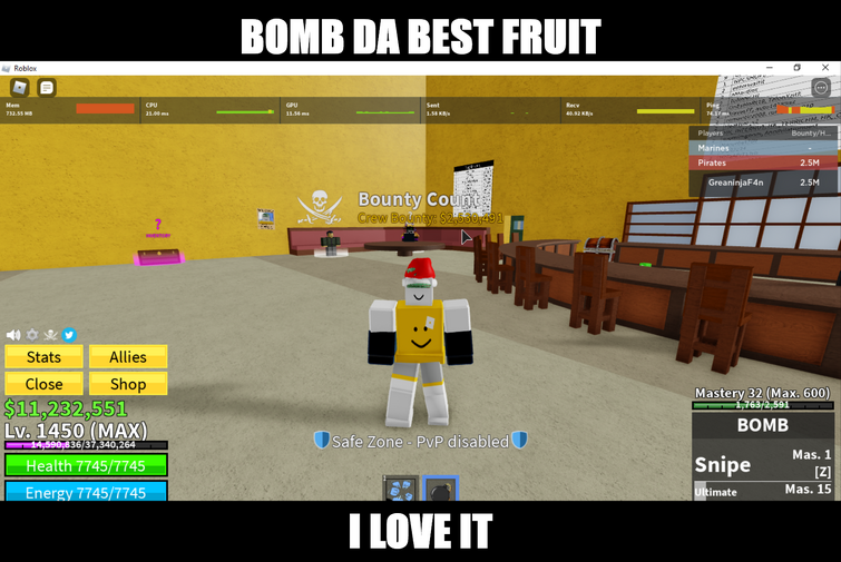 Bomb, Blox Fruits Wiki