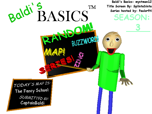 Math Child, Baldi's Basics Random Map Series Wiki