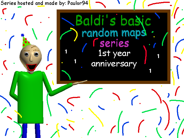 1st prize, Baldi's Basics Random Map Series Wiki