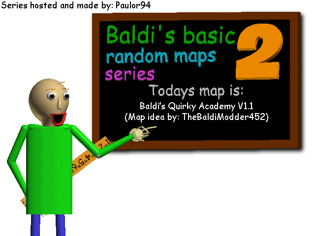 Math Child, Baldi's Basics Random Map Series Wiki