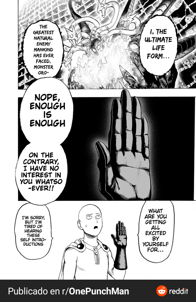 The world of One Punch Man is insane - It is truly unique compared to many  manga : r/OnePunchMan