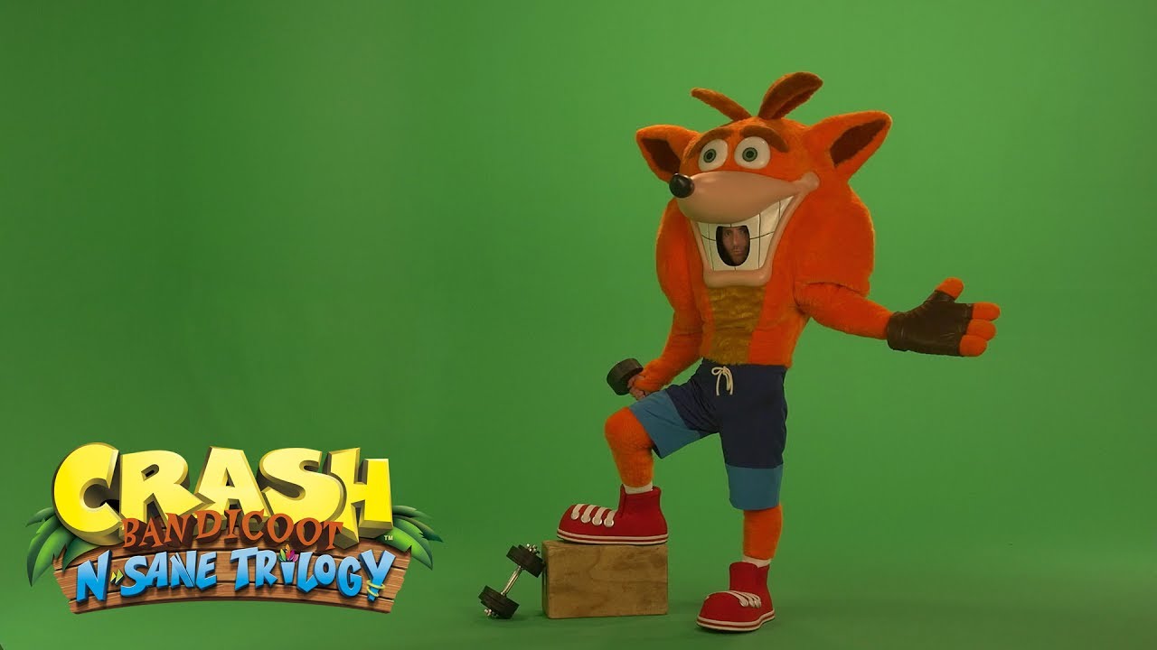 Qna Ft George Piggy Fandom - woaha green screen crash bandicoot woah green screen roblox
