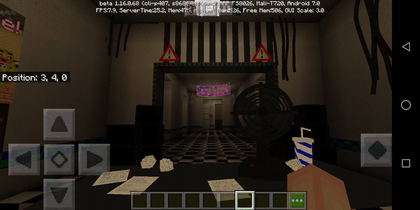 Fnaf 2 Map Mcpe Fnaf2 Map Is Finish | Fandom