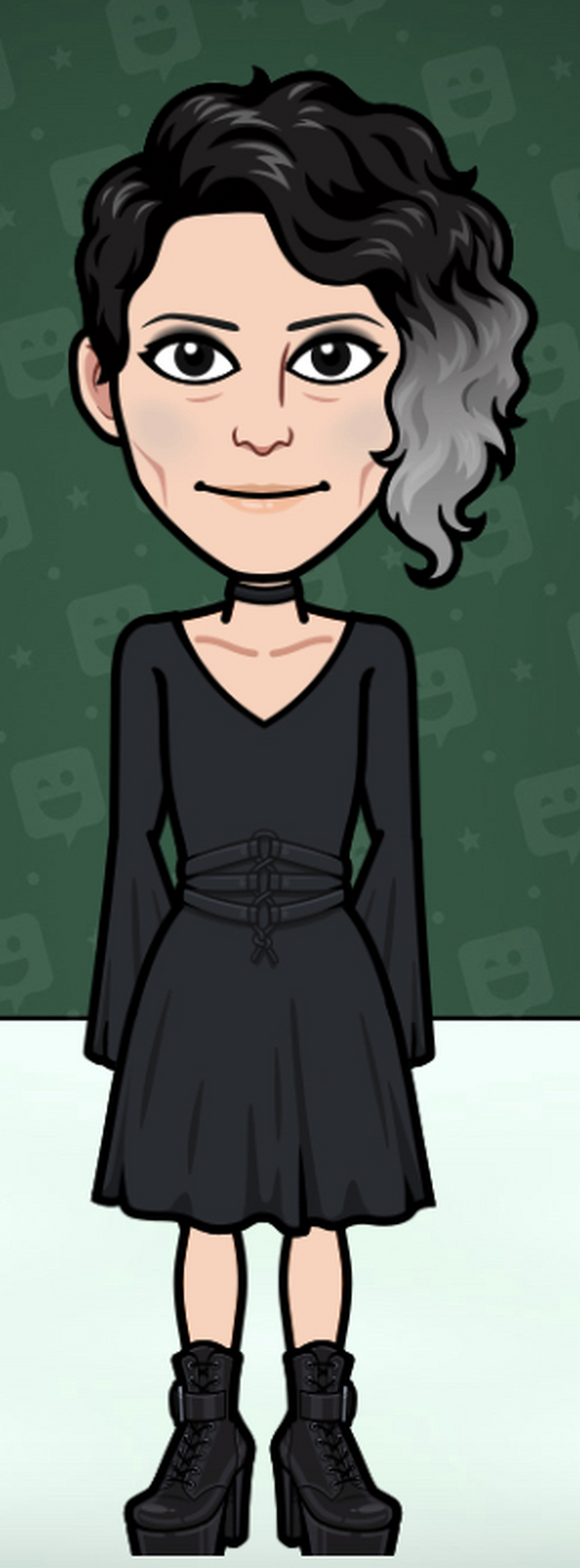 Goth bitmoji