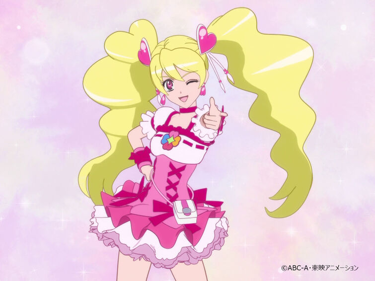 Cure Peach 💖💖💖 She was finally featured on today's Precure ED. Fresh was  one the first seasons I watch. I love it 💖 #precure #prettycure…