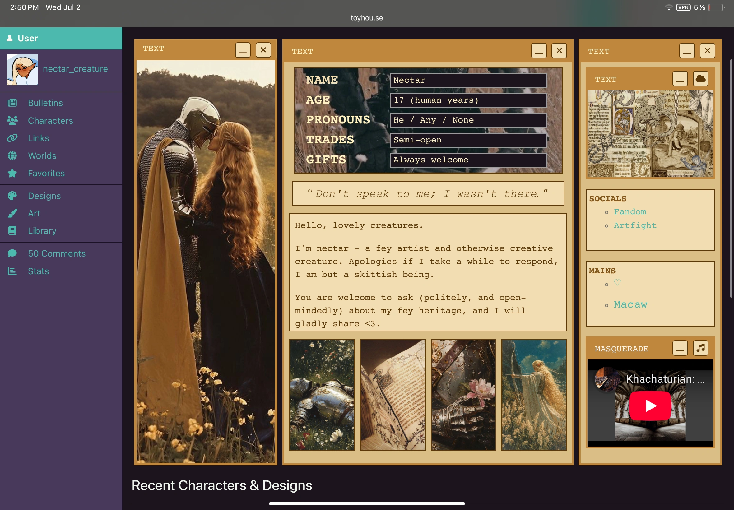 Violent shaking in the background Fandom