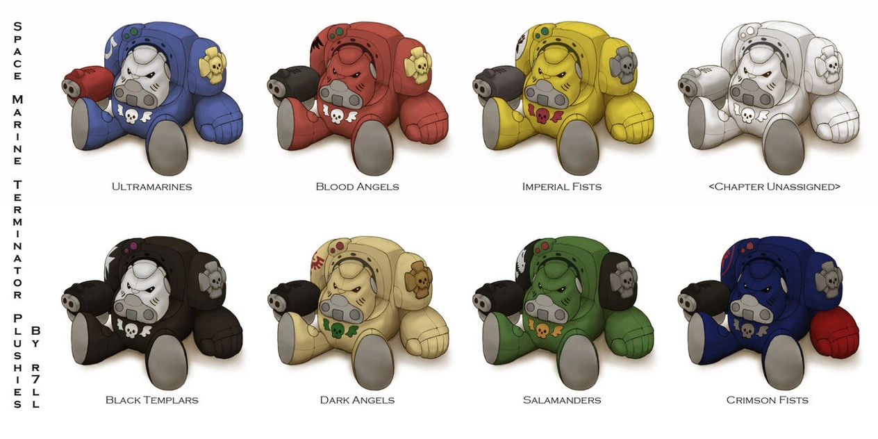 space marine plush