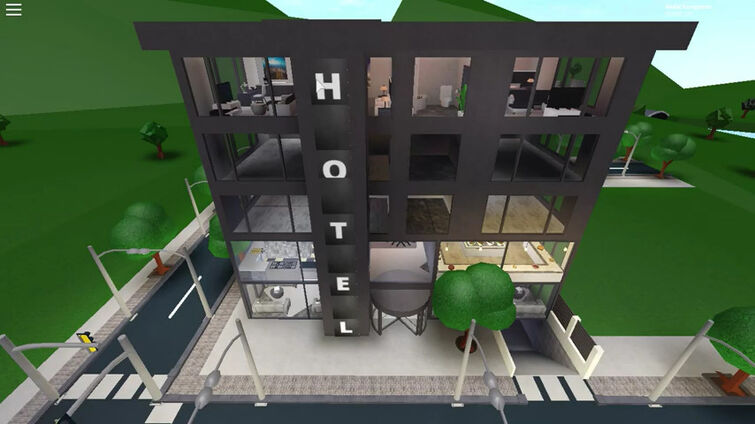 BUILDING A BLOXBURG HOTEL