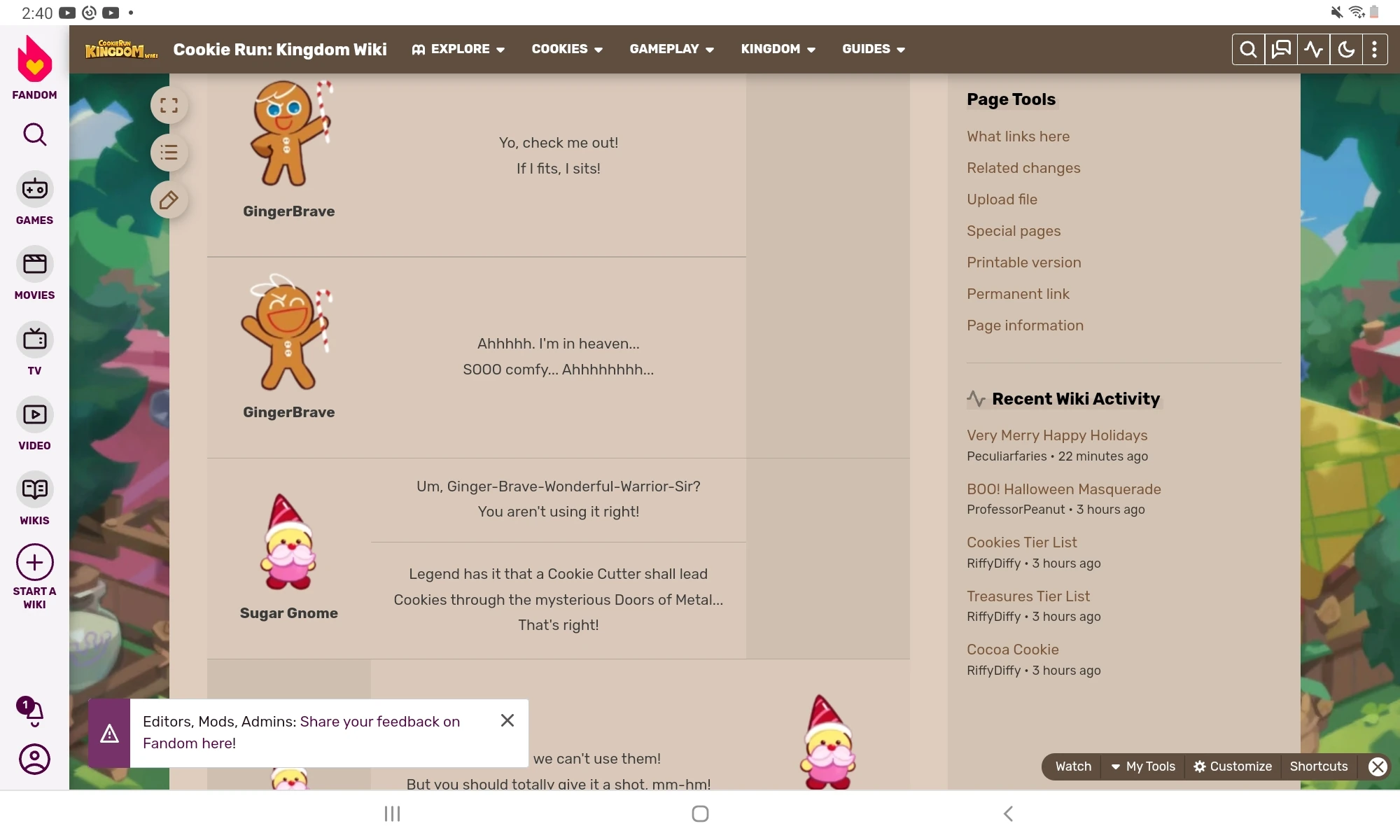 Gingerbrave you are so sus | Fandom