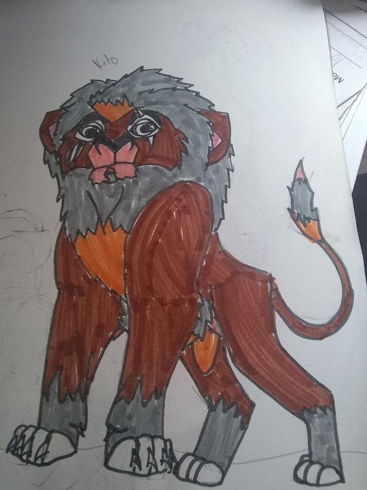 OC] Drifter with Stone Lion Armor : r/characterdrawing