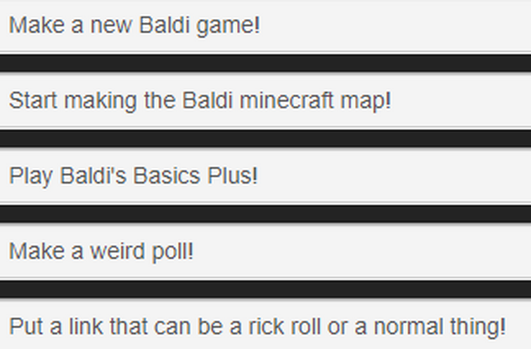 Baldi's Basics in Education and Learning Minecraft Map