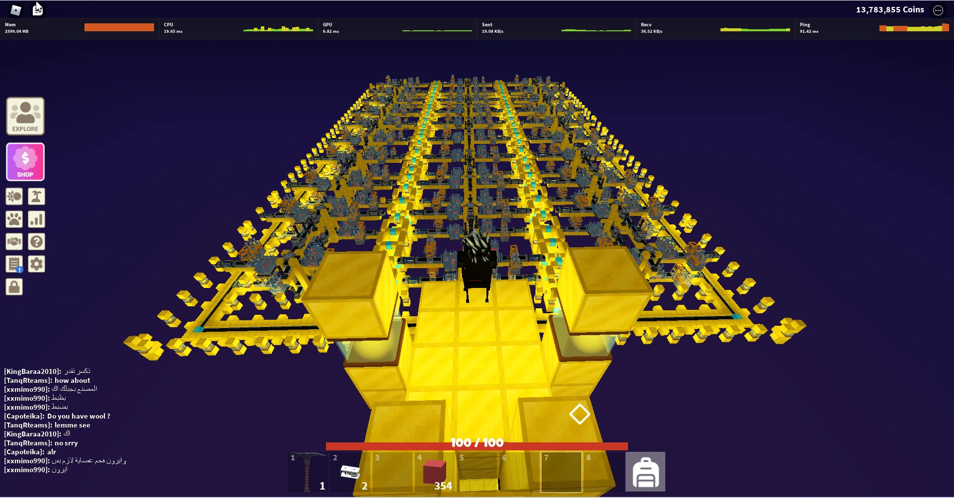 Finally finished my arress steel farm! (you can come visit) Fandom