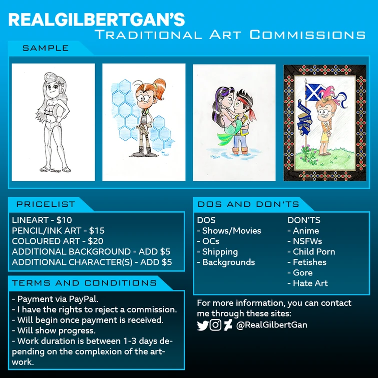 COMMISSIONS OPEN Fandom