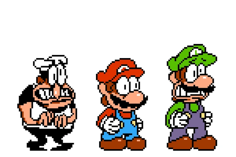 The Mario Bros. in the Pizza Tower artstyle Fandom
